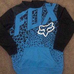Boys fox racing hoodie